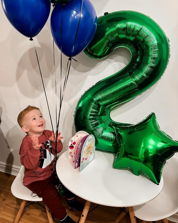 23 Balloon - Green Birthday Number Balloons, 40 Inch Decorations Men Women | - Image 4