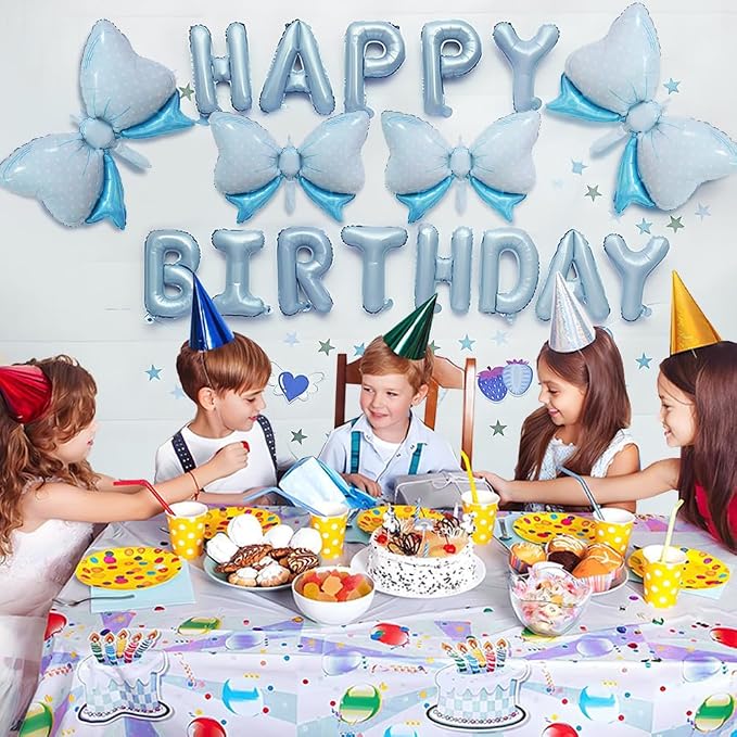 4pcs Jumbo Oversized Ribbon Balloons Coquette Bow Balloons Bow Party Coquette - Image 6