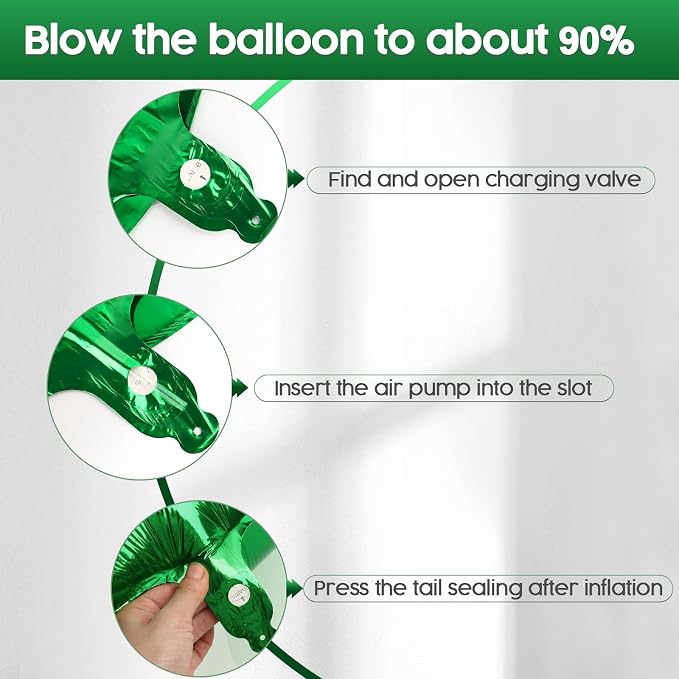 27 Balloon - Green Birthday Number Balloons, 40 Inch Decorations Men Women | - Image 6
