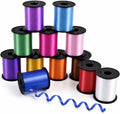 TONIFUL 12 Assorted Multicolor Curling Ribbon Balloon String Gift Wrapping | by TONIFUL