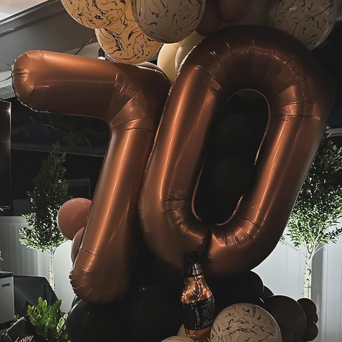 Brown 10 Balloon - Image 3