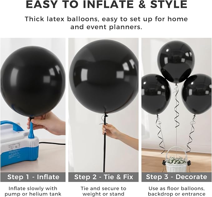 LovesTown 15PCS Party Balloons, 18inch Latex Balloons Garland Arch Kit - Image 6