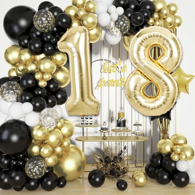 Light Gold 84 48 Balloon Numbers, 40 Inch Large 84th 48th Birthday Balloons - Image 4