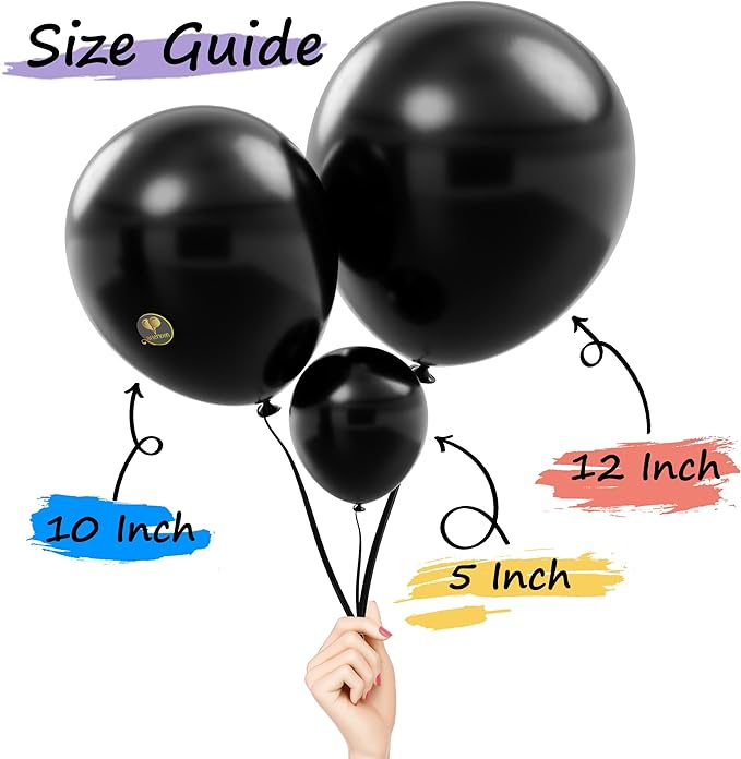 AFTERLOON® Biodegradable Natural Rubber Latex Balloons 50 pcs Pearlized Light - Image 2