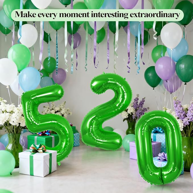 Number 68 Balloons for 68th Birthday Party Decorations, 0-100 Large No.68 - Image 6