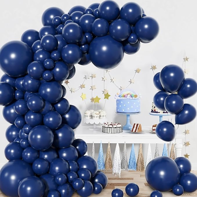 Amandir 153pcs Navy Blue Balloons Arch Garland Kit Different Sizes | 18 12 10 5 - Image 7