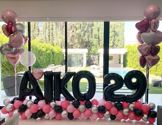 Black Letter I Balloons, I Balloon 40 Inch I Balloon Letter - Image 6