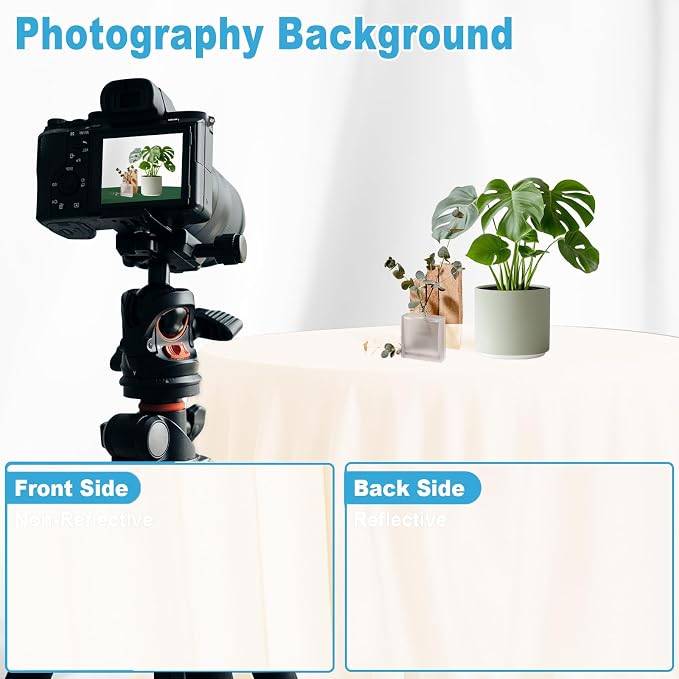 Ivory Photography Backdrop for Photoshoot, 5x7 FT | Versatile Studio Photo - Image 2