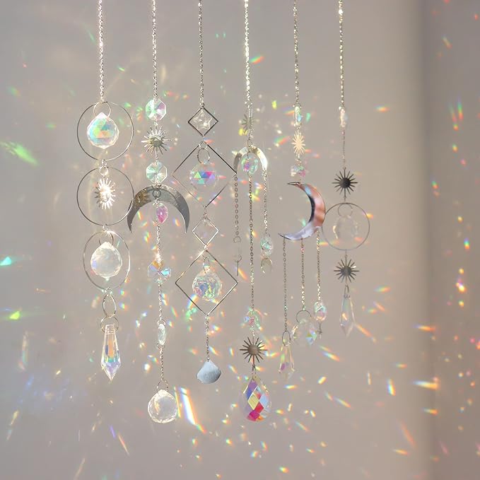 6Pieces Crystal Suncatchers for Window Hanging Sun Catcher - Image 6
