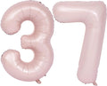 40 In Matte Pink Number Balloons Helium Foil Mylar Balloon Digital 37 | Suitable by Exquisitehighqualitypartydecorationstomeetyoureveryneed%EF%BC%81