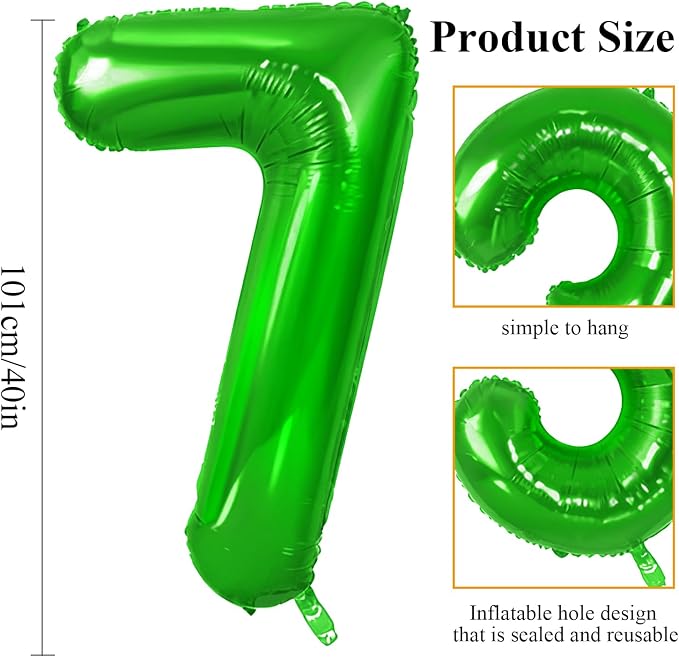 Number 27 Balloons for 27th Birthday Party Decorations, 0-100 Large No.27 - Image 2