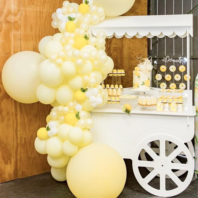 PartyWoo Pastel Yellow Balloons 50pcs Light Pale Yellow Color | 5 Inch Balloons - Image 7
