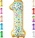 KatchOn Number 1 Donut Balloon 40 Inch Sweet One Birthday Party Decorations | by KatchOn