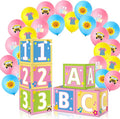 30Pcs Party Decorations English Teacher ABC Alphabet 123 Party Favor Boxes by ojustbeok