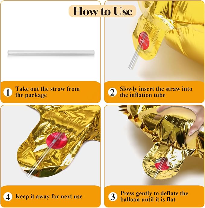 Number 85 Balloons for 85th Birthday Party Decorations, 0-100 Large Gold Helium - Image 4