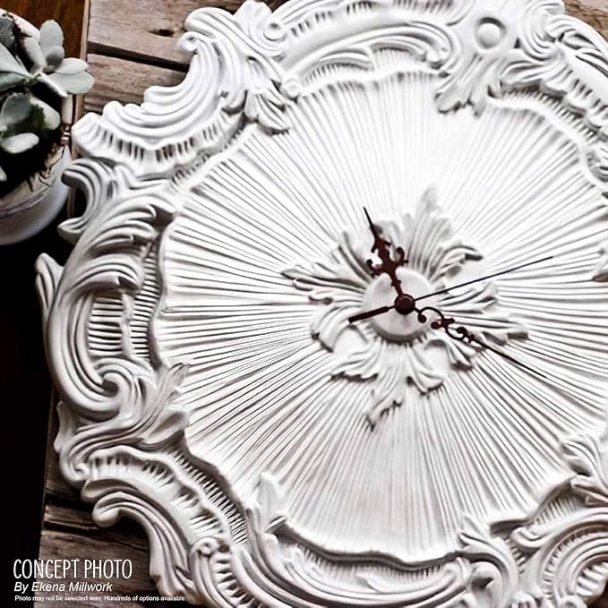 Ekena Millwork CM12BRSHC 12-1/2" x 3-7/8" x 3/4" Bradford Ceiling Medallion - Image 13