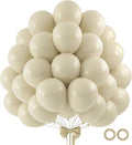 Sand White Balloons 110pcs 12 Inch Latex Balloon by BAIBAOXIANG