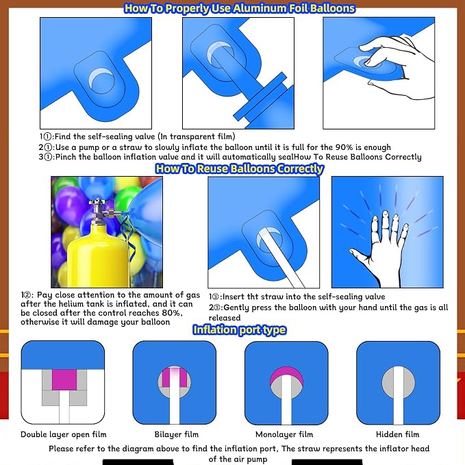 40 Inch Blue Dog Paw Birthday Balloons, Number 5 Balloons - Image 6