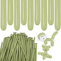 Avocado Green Long Balloons Premium 260 Twisting Balloons Animals Magic by ZBYDNG
