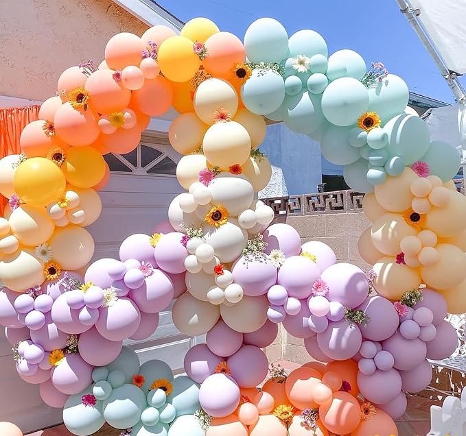 12 Inch Pastel Blue Balloons, Baby Shower, Graduate Party Decorations - Image 5
