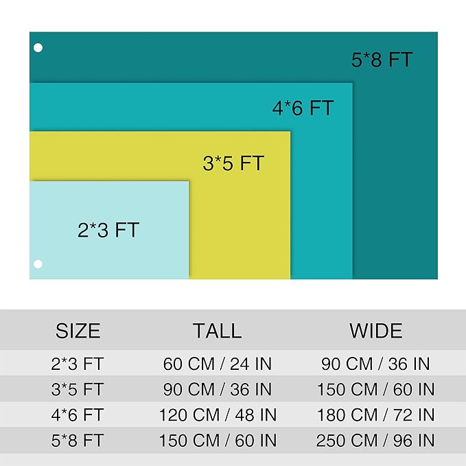 Double Sided Custom Flag 4x6 FT Personalized Outdoor Flags Banners Design Print - Image 7