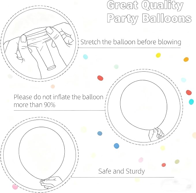 412pcs Light Pink Balloon Arch Kit 18 12 10 5 Inch Different Sizes baby pink - Image 4