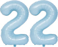 40 In Matte Blue Number Balloons Helium Foil Mylar Balloon Party Digital 22 | by Exquisitehighqualitypartydecorationstomeetyoureveryneed%EF%BC%81