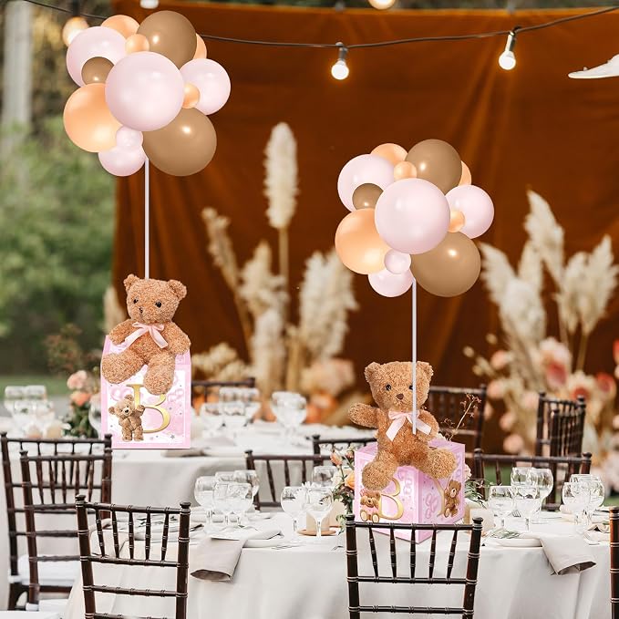 Lenwen 6 Sets Baby Letter Boxes Decorations Table Centerpieces - Image 5