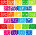 DOMESTAR 3 Packs 54 FT Mexican Party Banners, Fiesta Party Decoration | Papel by DOMESTAR