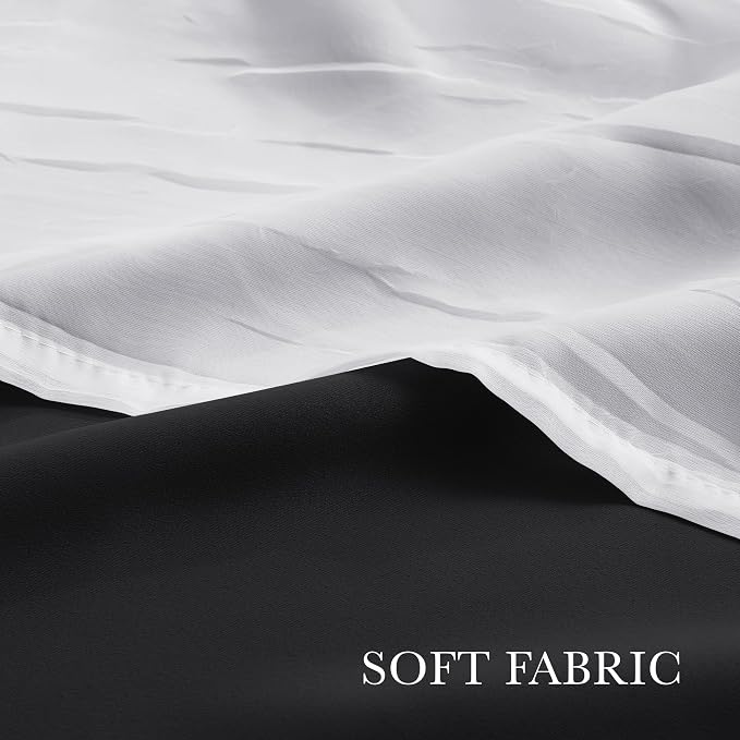 PONY DANCE Black Blackout Curtains - Image 3