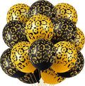 Gejoy 36 Pcs Cheetah Balloons Leopard Print Balloons 12 Inch Spots Latex by Unknown