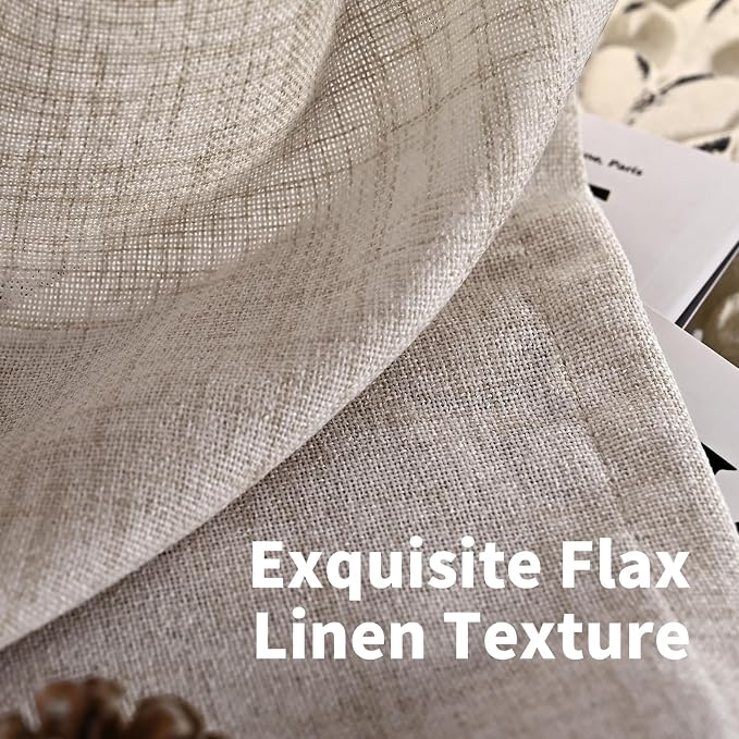 YoungsTex Extre Long Linen Curtains - Image 5