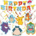 Pokemon Birthday Decorations Party Supplies by Unique