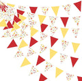 32Ft Crawfish Boil Party Decorations Red Yellow Beer Crawfish Pennant Banner by pinkblume