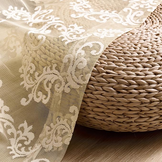 Beige Lace Curtains - Image 7