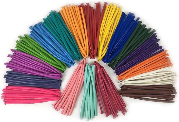 KADBANER 260 Long Balloons 100 Pack Latex Balloons | by KADBANER