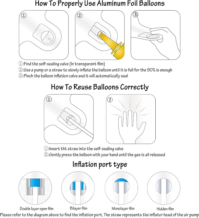 40 In Cream white Number Balloons Helium Foil Mylar Balloon Digital 37 | - Image 3