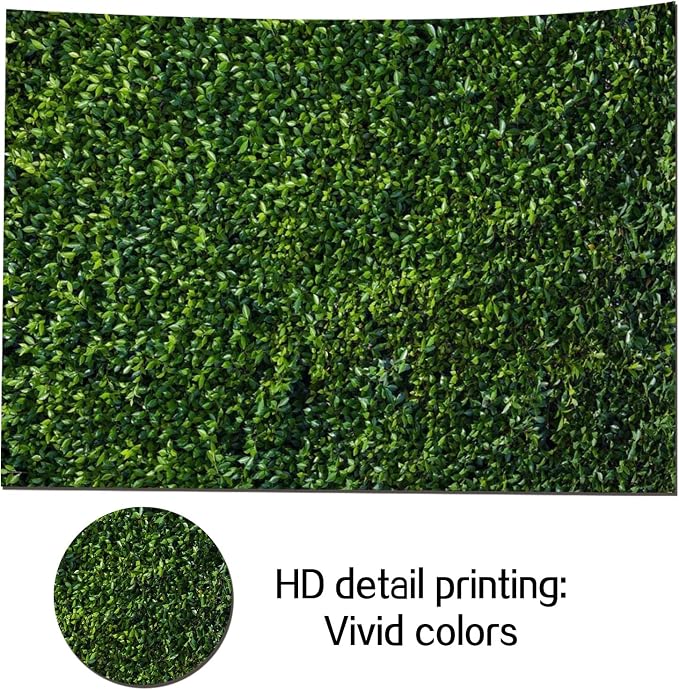 Nature Spring 3D Green Leaves Theme Photo Background Wedding Birthday Party - Image 3