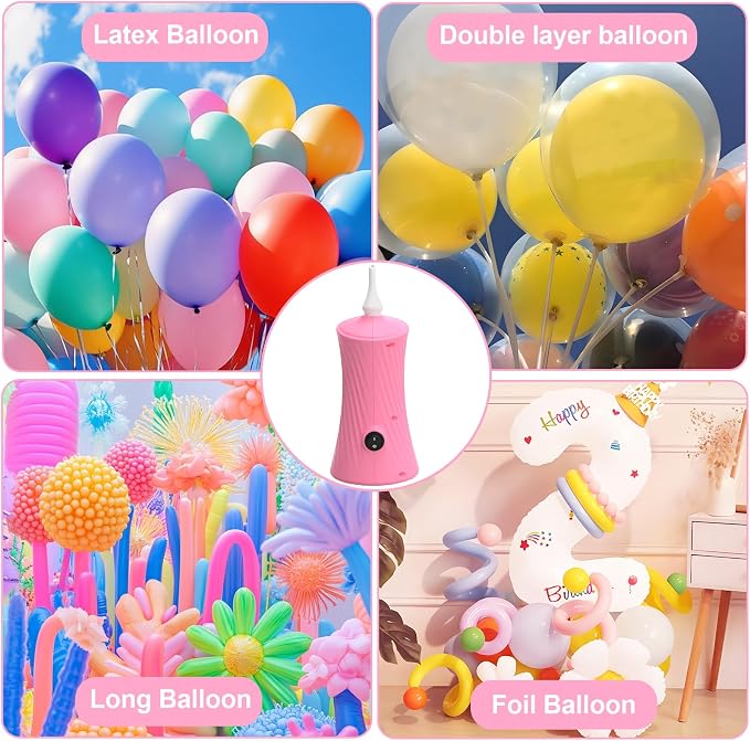 Balloon Pump Electric Air Balloon Pump Balloon Inflator - Image 2