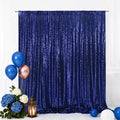 Eternal Beauty Navy Blue 3mm Sequin Backdrop 10x10 Ft by EternalBeauty