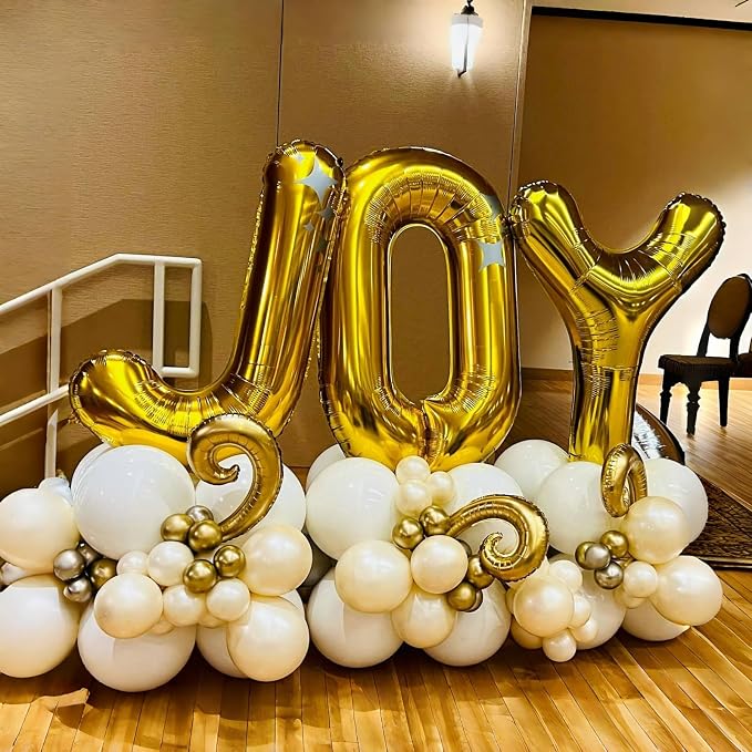 Foil Letter Balloons 40 Inch, Big Alphabet B Word Balloons, Large Self - Image 4
