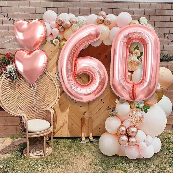 Sweet 16th Birthday Decorations, 40 inch Large Sweet16 Balloon Numbers - Image 7