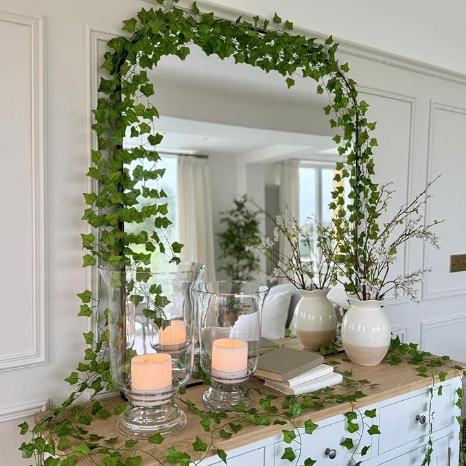 48 Pack 336Ft Artificial Ivy Fake Vines, Ivy Garland Greenery Garland Fake - Image 2