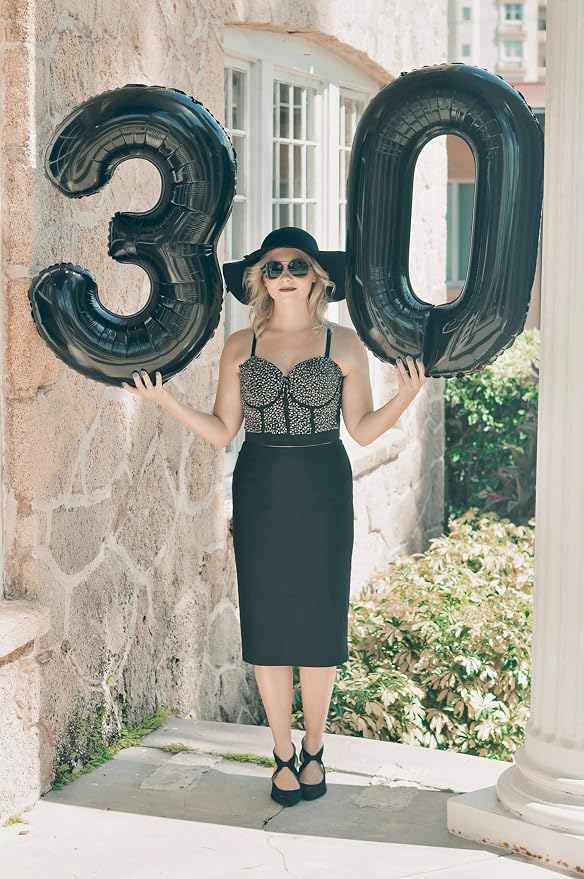 13 Balloon Numbers Large 40Inch - Image 2