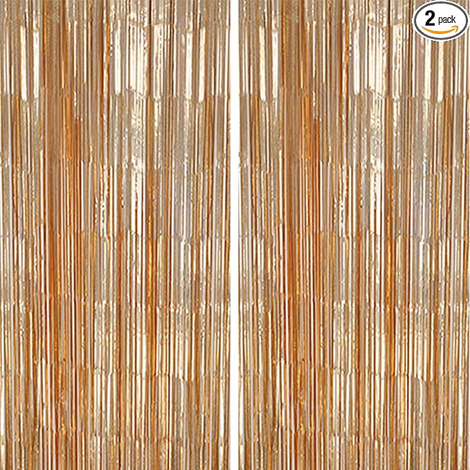 DECOCKRAT 2 Pack Foil Fringe Backdrop by DECOCKRAT