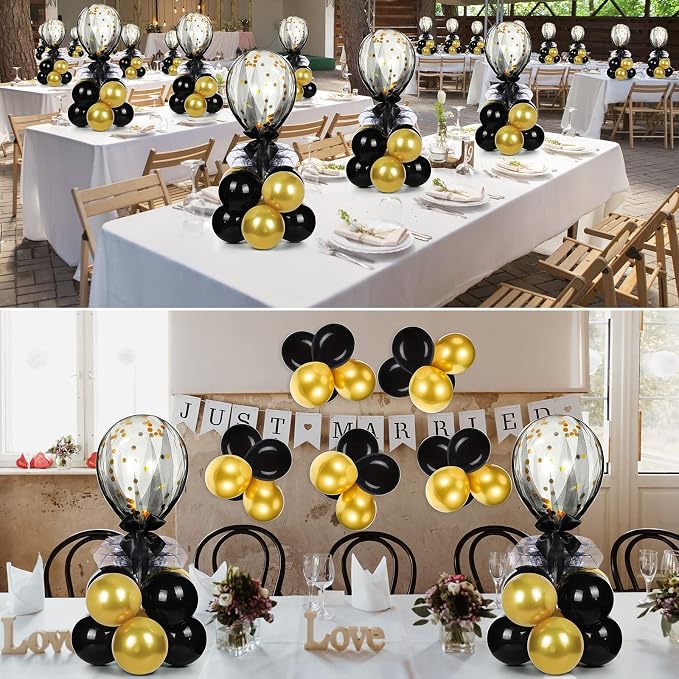 BBTO 4 Set Table Centerpieces Balloons Stand Kit Table Stand Holder - Image 4