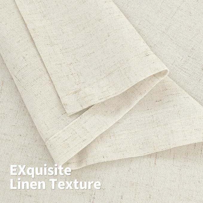 YoungsTex Linen Curtains 84 Inch Length - Image 8