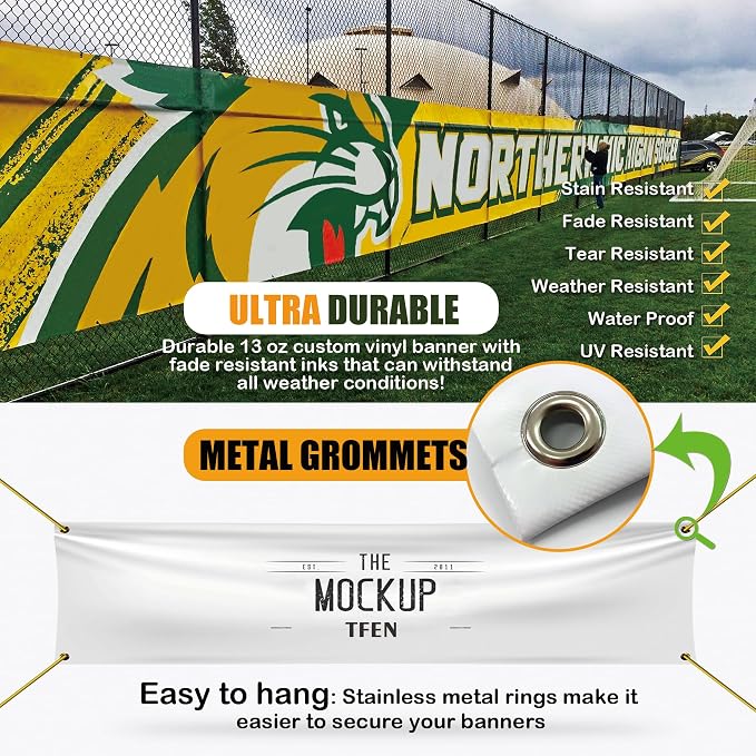Custom Banner 5ft x 7ft Custom Vinyl Banner - Image 4