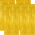 4 Pack 2026 Graduation Party Decorations, 3.28 x 7.05 Feet Gold Grad Curtains by ZATAYE