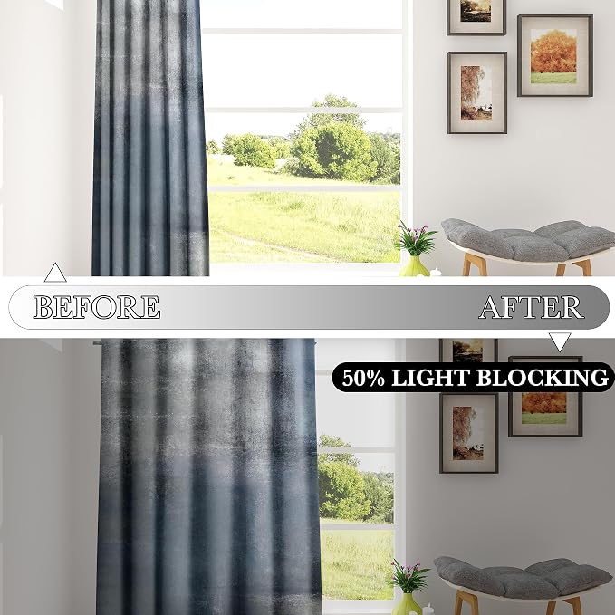 Asuexpect Vintage Floral Kitchen Curtains 2 Panels Sets Black Pink Flower Rose - Image 5